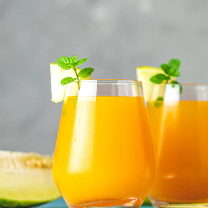Bitter Melon and Melon Juice