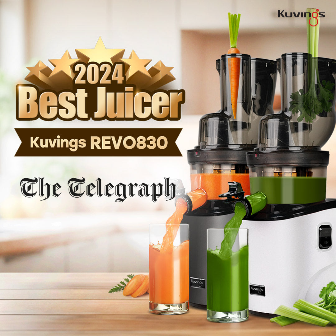 The Telegraph selects the REVO830 as the “BEST OVERALL” juicer of 2024.